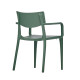 Fauteuil de jardin empilable TOWN en polypropylène EZPELETA