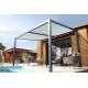 Pergola TRAMONTO bioclimatique en aluminium 4 x 3M à lames orientables DCB GARDEN