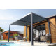 Pergola TRAMONTO bioclimatique en aluminium 4 x 3M à lames orientables DCB GARDEN