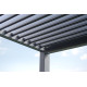 Pergola TRAMONTO bioclimatique en aluminium 4 x 3M à lames orientables DCB GARDEN