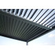 Pergola TRAMONTO bioclimatique en aluminium 4 x 3M à lames orientables DCB GARDEN