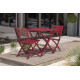 Chaise salon de jardin pliante en aluminium MARIUS CITY GARDEN