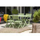 Chaise salon de jardin pliante en aluminium MARIUS CITY GARDEN