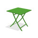 Table salon de jardin pliante et carrée en aluminium pour 2 personnes MARIUS CITY GARDEN