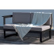 Salon de jardin bas BARCELONA en aluminium 6 personnes DCB GARDEN