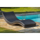 Bain de soleil design en résine tressée DCB Garden CANCUN