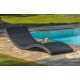 Bain de soleil design en résine tressée DCB Garden CANCUN