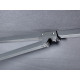 Parasol de jardin ouverture push-up EOLO 250x250 cm en aluminium laqué et toile OLEFIN® EZPELETA