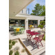 Ensemble table et chaises de jardin en aluminium 2 personnes Marius CITY GARDEN