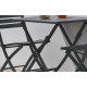 Ensemble table et chaises de jardin en aluminium 2 personnes Marius CITY GARDEN