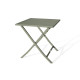 Table salon de jardin pliante et carrée en aluminium pour 2 personnes MARIUS CITY GARDEN