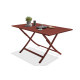 Ensemble table et chaises de jardin en aluminium 4 personnes Marius CITY GARDEN