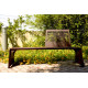 Banc de jardin en corten bruni CUT - TrackDesign