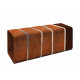 Banc de jardin en corten bruni CUBICA - TrackDesign par Giuseppe Buffone