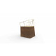 Chaise de jardin en corten bruni NEBIDA - TrackDesign par Francesco Paolo Maria Giuliani