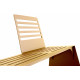 Banc de jardin en corten bruni CUT - TrackDesign