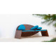 Banc de jardin en corten bruni LILA - TrackDesign par Alessandra Savio