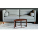 Table basse en corten bruni LILA - TrackDesign par Alessandra Savio