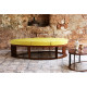 Banc de jardin en corten bruni LILA - TrackDesign par Alessandra Savio