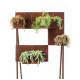 Jardinière en corten bruni QUERINI - TrackDesign par Alessandra Savio