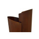 Porte-parapluie en corten bruni INCASTRO - TrackDesign par Valentina De Carolis