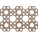 Panneau décoratif en corten bruni BEE - TrackDesign par Alessandra Savio
