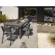Ensemble table et chaises de jardin en aluminium 10 personnes DCB Garden COPENHAGUE