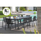 Ensemble table et chaises de jardin en aluminium DCB Garden 12 personnes Miami