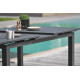 Ensemble table et chaises de jardin en aluminium DCB Garden 8 personnes Miami