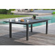 Ensemble table et chaises de jardin en aluminium DCB Garden 8 personnes Miami
