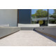 Ensemble table et chaises de jardin extensible en céramique STOCKHOLM Anthracite 12 personnes DCB GARDEN