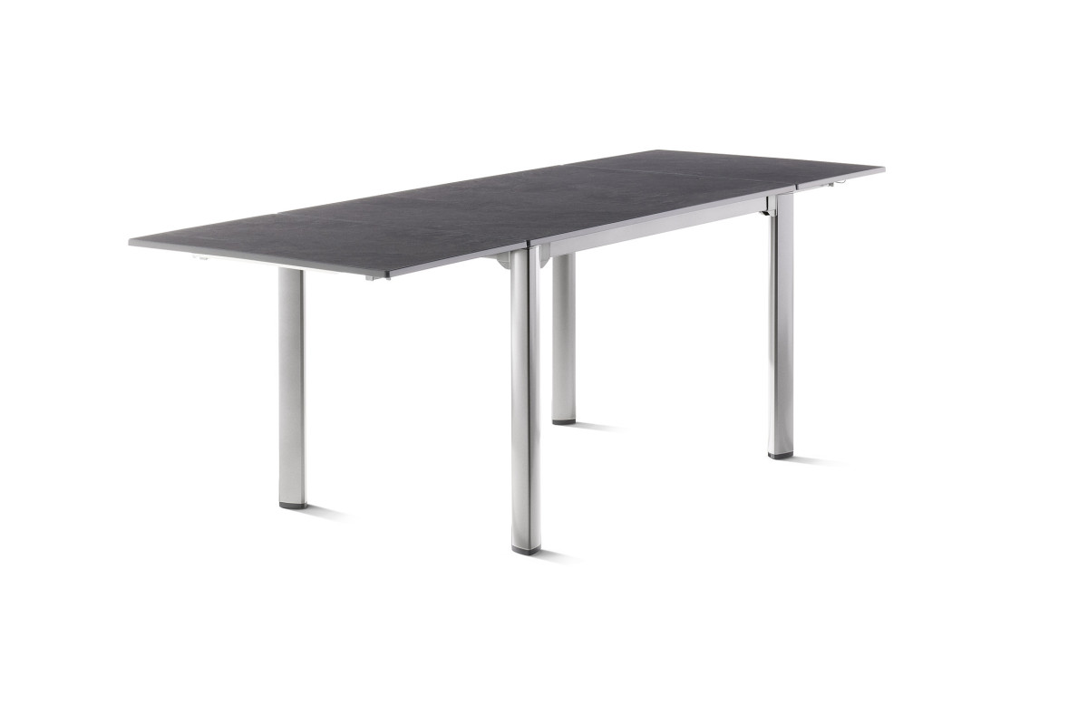 Table de jardin à rallonges aluminium/Vivodur 6 personnes - Sieger Exclusiv Table de jardin à rallonges aluminium/Vivodur 6 personnes - Sieger Exclusiv