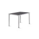 Table de jardin à rallonges aluminium/Vivodur 6 personnes - Sieger Exclusiv