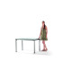 Table de jardin à rallonges aluminium/Vivodur 6 personnes - Sieger Exclusiv