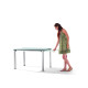 Table de jardin à rallonges aluminium/Vivodur 6 personnes - Sieger Exclusiv