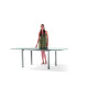 Table de jardin à rallonges aluminium/Vivodur 6 personnes - Sieger Exclusiv