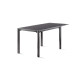 Table de jardin à rallonges aluminium/Vivodur 6 personnes - Sieger Exclusiv