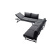 Salon de jardin bas inclinable aluminium/Sunproof 6 personnes Auckland - Sieger Exclusiv Passion