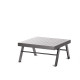 Salon de jardin bas inclinable aluminium/Sunproof 6 personnes Auckland - Sieger Exclusiv Passion