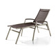 Bain de soleil luxe design inclinable aluminium/Textilux Bodega - Sieger