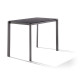 Ensemble haut table et fauteuils de jardin aluminium/Textilux 4 personnes Bozen Barset - Sieger Exclusiv