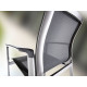 Fauteuil salon de jardin empilable aluminium/Textilux Bozen - Sieger Exclusiv