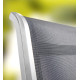 Fauteuil salon de jardin empilable aluminium/Textilux Calvi - Sieger Exclusiv