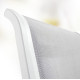 Fauteuil salon de jardin empilable aluminium/Textilux Calvi - Sieger Exclusiv