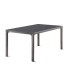 Ensemble table et fauteuils de jardin pliant aluminium/Textilux 6 personnes Calvi - Sieger Exclusiv