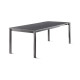 Ensemble table et fauteuils de jardin extensible aluminium/Textilux 10 personnes Calvi - Sieger Exclusiv