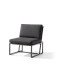 Salon de jardin bas aluminium/Sunproof 7 personnes Havanna - Sieger Exclusiv Passion