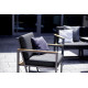 Salon de jardin bas aluminium/Sunproof 7 personnes Havanna - Sieger Exclusiv Passion