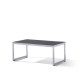 Salon de jardin bas aluminium/Sunproof 5 personnes Melbourne - Sieger Exclusiv Passion