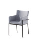 Ensemble table et fauteuils de jardin aluminium/Sunproof 4 personnes Morena - Sieger Exclusiv
